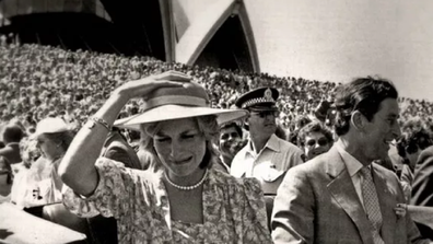 The photo was captured by Lennox during the royal's appearance at the Sydney Opera House.