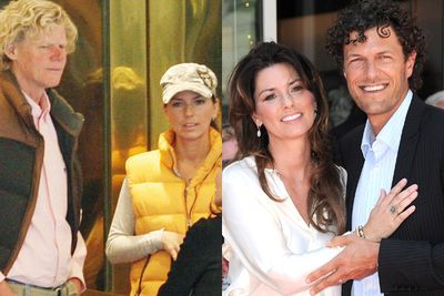 What to do when you’ve hit a marriage rut? Swap secretaries, of course. Shania Twain and ex-husband Mutt Lange did just that. Mutt had an affair with the couple’s secretary…but Shania got pay back, hooking up with her husband’s former helper (and looker!), Frederick Thiebaud.