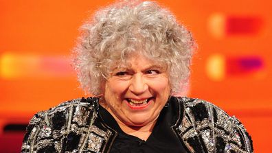 Miriam Margolyes during filming of the 2014 Graham Norton Show at London Studios, south London, which will be broadcast on BBC One on Friday evenings.  