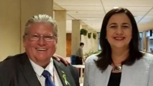 Former Labor MP Rick Williams was dumped by the Queensland Premier last week. 