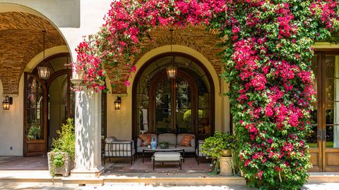 Pia and Patrick Whitesell holmby hills tuscan estate mapleton