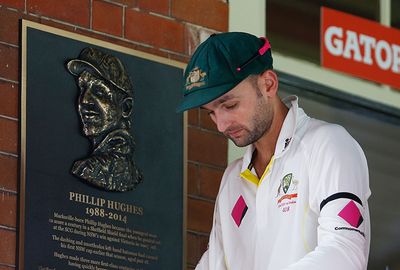 Both Warner and Nathan Lyon were present when Hughes was hit.
