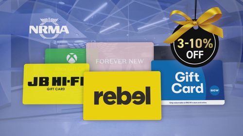 NRMA gift cards