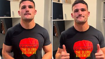 Penrith Panthers star Nathan Cleary has declared his support for a Voice to parliament.