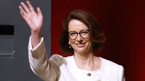 Julia Gillard says women in public life face frequent rape threats