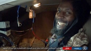 Ninawa State released an image of "Abu Zakariya Al-Britani".