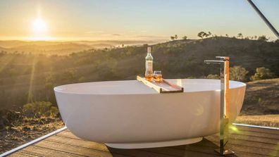 Outdoor tubs will take your breathe away