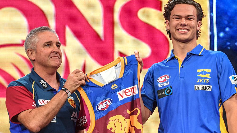 Lions take Rayner with No.1 AFL draft pick
