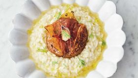 Jamie Oliver's roasted tomato risotto