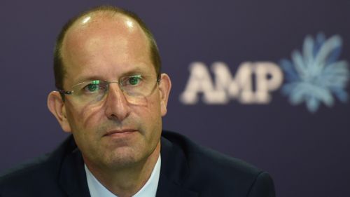 AMP CEO Craig Meller quits over scandals. (AAP)