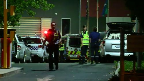 Police were called to the Parkville inmate. (9NEWS)