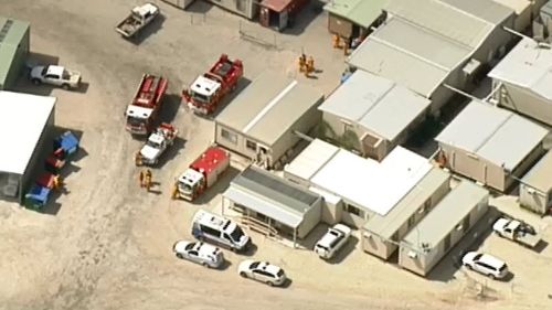 Mine evacuated as fire crews battle underground blaze in Costerfield, Central Victoria