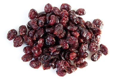 Dried cranberries: 72.6g
sugar per 100g