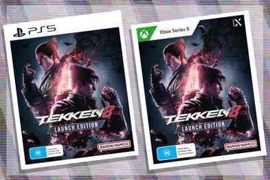 9PR: Tekken 8: Day 1 Edition PlayStation 5 and Xbox Series X game covers