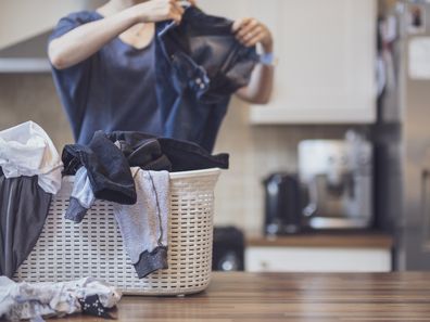 laundry mistake people make with black and dark clothing