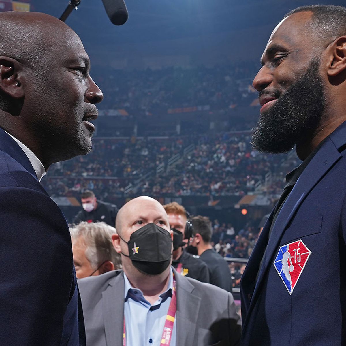 LeBron James and Dwyane Wade Show Respect to Michael Jordan and