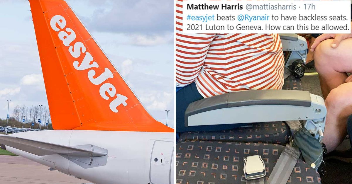 EasyJet backlash after photo of backless seats go viral 9Travel