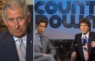 Prince Charles on Countdown with Molly Meldrum