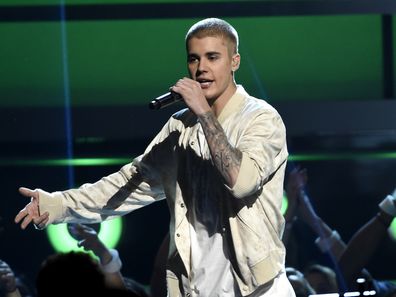 Justin Bieber tampil di Billboard Music Awards di T-Mobile Arena pada hari Minggu, 22 Mei 2016, di Las Vegas. (Foto oleh Chris Pizzello/Invision/AP)