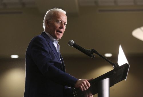 In response to President Trump's strong rebuking of firefighter support for his presidential candidacy, Joe Biden said he expects to "be the object of his attention for a while".