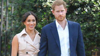 Prince Harry and Meghan Markle, October 2019