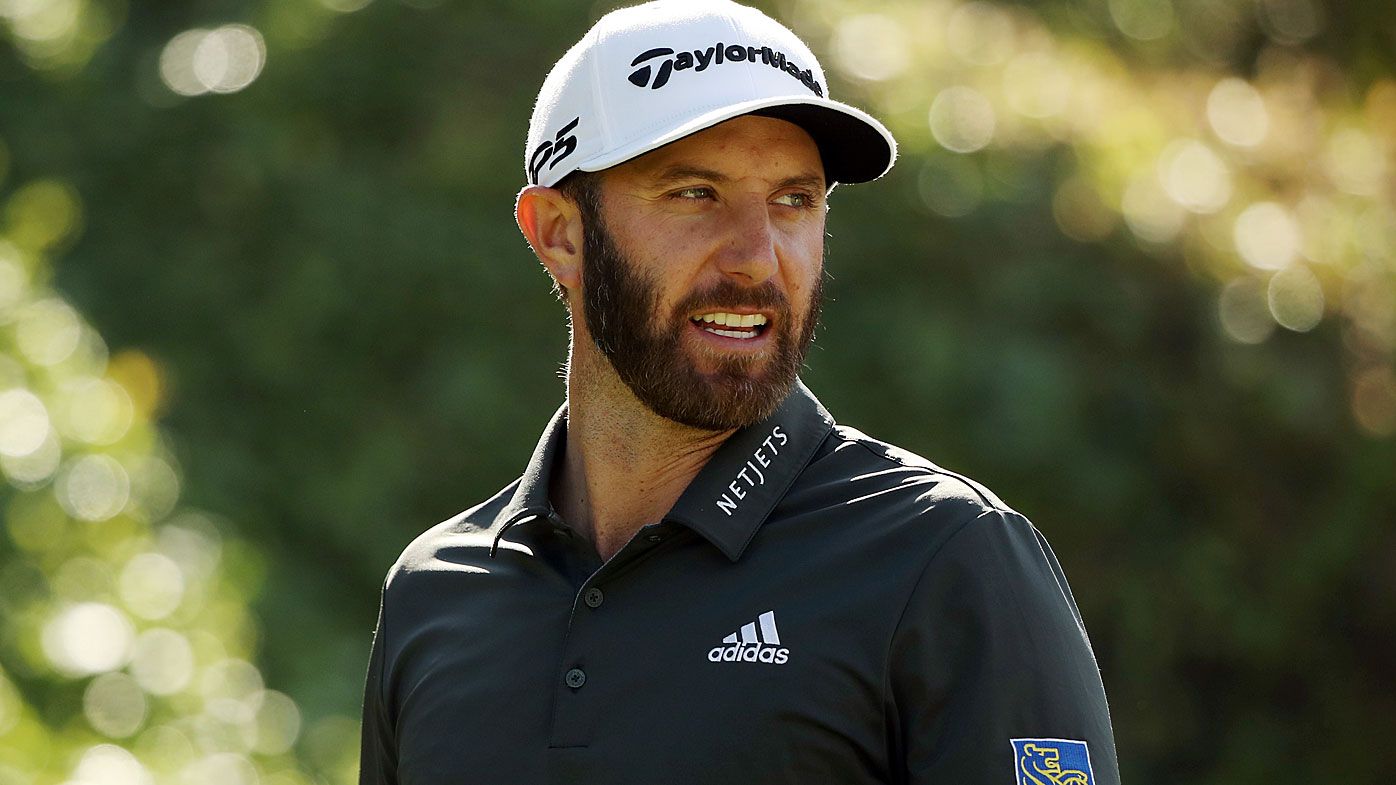  Dustin Johnson of the United States