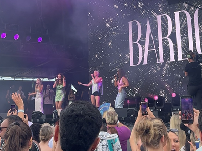 Bardot performing at Mighty Hoopla for the first time in years