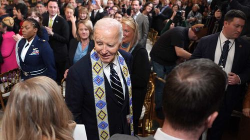 President Joe Biden after signing a proclamation to establish the Chuckwalla National Monument and the Sáttítla Highlands National Monument.