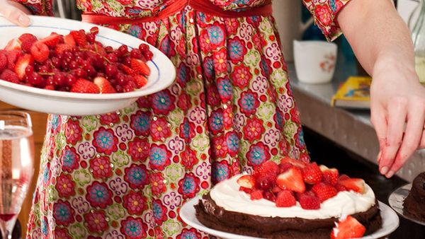 Sophie Dahl 's Flourless chocolate cake