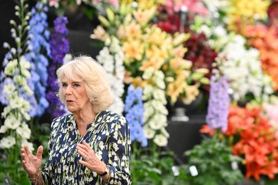 Queen Camilla at the Chelsea Flower Show