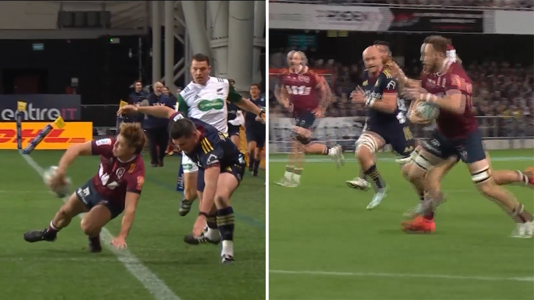 Reds' try of the year overshadowed by controversial loss to Highlanders