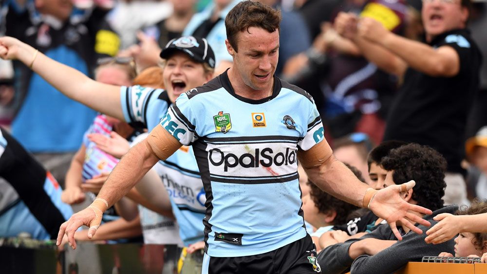 NRL 2017: Cronulla Sharks too good for listless Penrith Panthers