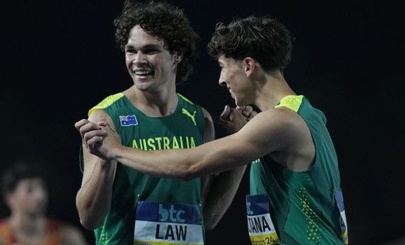 'It feels awesome': Aussie athletics men's relay team snares ticket to Paris, following suit after record-breaking women