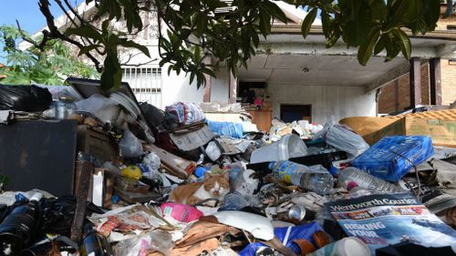 Bondi hoarders' home expected to reach $2m, as it goes up for sale again