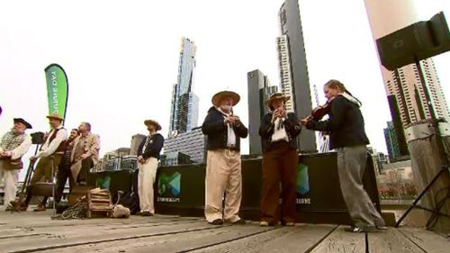 Melbourne celebrates 181st birthday with old fashioned song and dance
