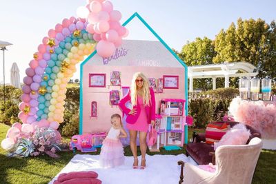 Barbie party for Jessica Simpson's daughter 