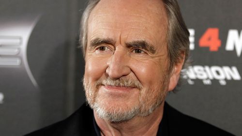 Wes Craven at the premiere of Scream 4 in 2011. (AAP)