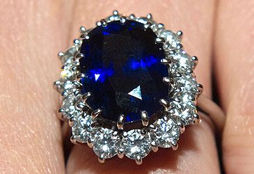 Who was the original owner of this Ceylon sapphire ring?