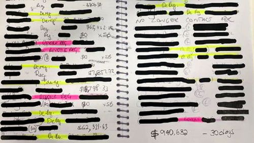 A shonky disability provider has been caught allegedly billing taxpayers for $1 million in fraudulent NDIS claims in a single month. Nine News can reveal the provider tallied their claims in a notebook, scrawling the details in biro. An extract of the notebook shows $940,632 was racked up in just 30 days, including $496,000 in one transaction.