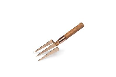Garden fork, $89, <a href="http://www.grafa.com.au/products/handmade-copper-garden-fork">Grafa&nbsp;</a>