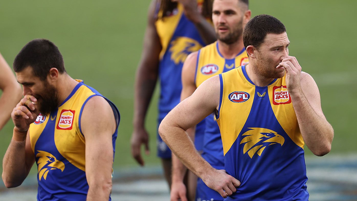 AFL: West Coast Eagles blasted after 'embarrassing' home loss