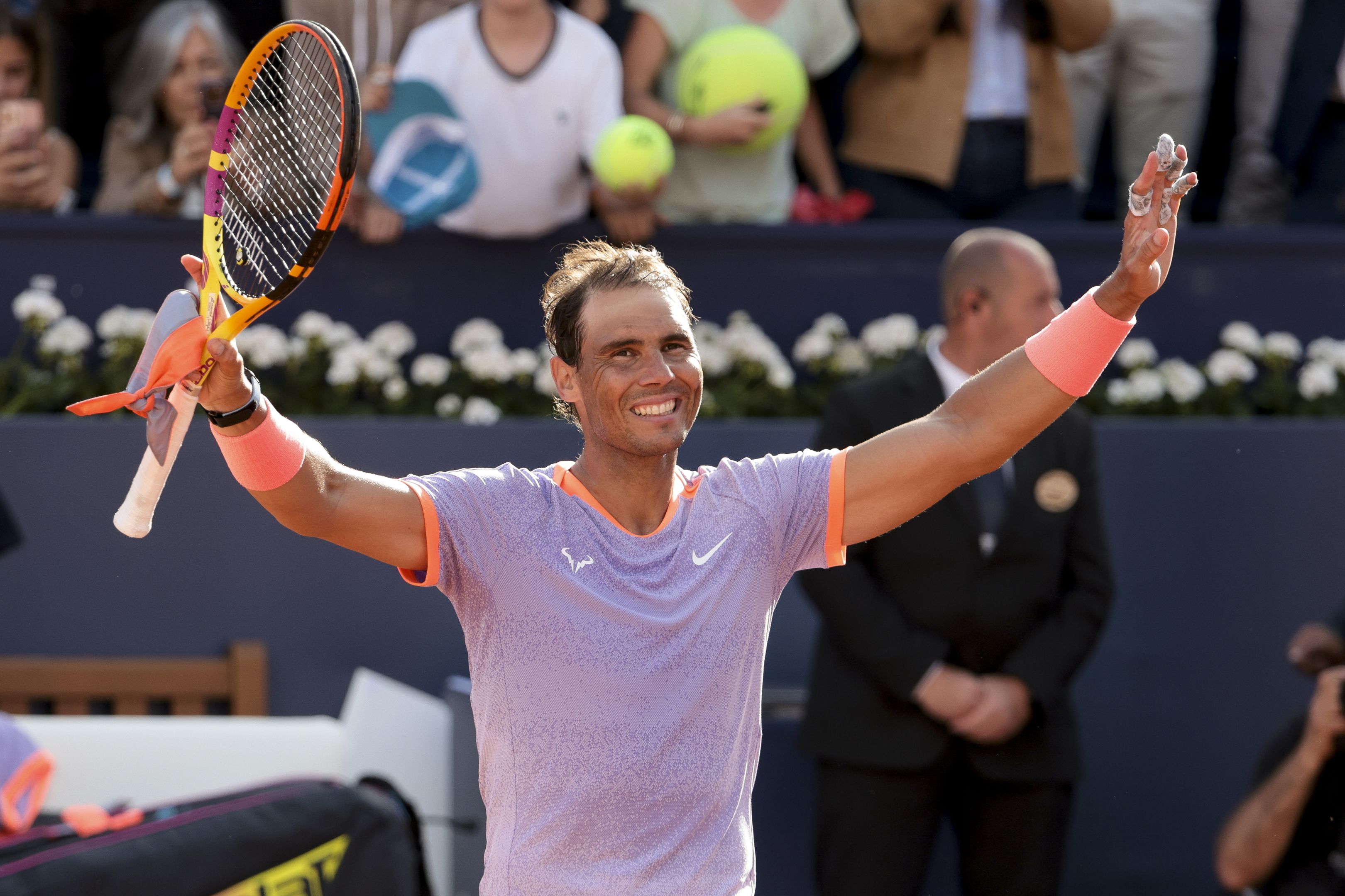 'Rafa is back!': Nadal to face Alex De Minaur after winning first match in last-minute return