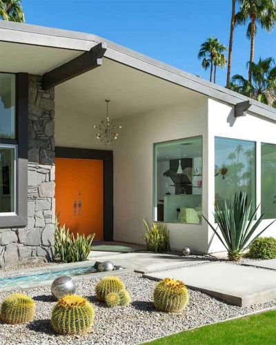 Palm Springs Style Outdoor Areas, Palm Springs Landscaping