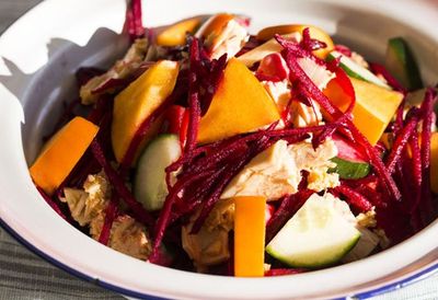 <a href="http://kitchen.nine.com.au/2016/05/20/10/50/pohs-tuna-persimmon-and-beetroot-salad" target="_top">Poh's tuna, persimmon and beetroot salad<br>
</a>