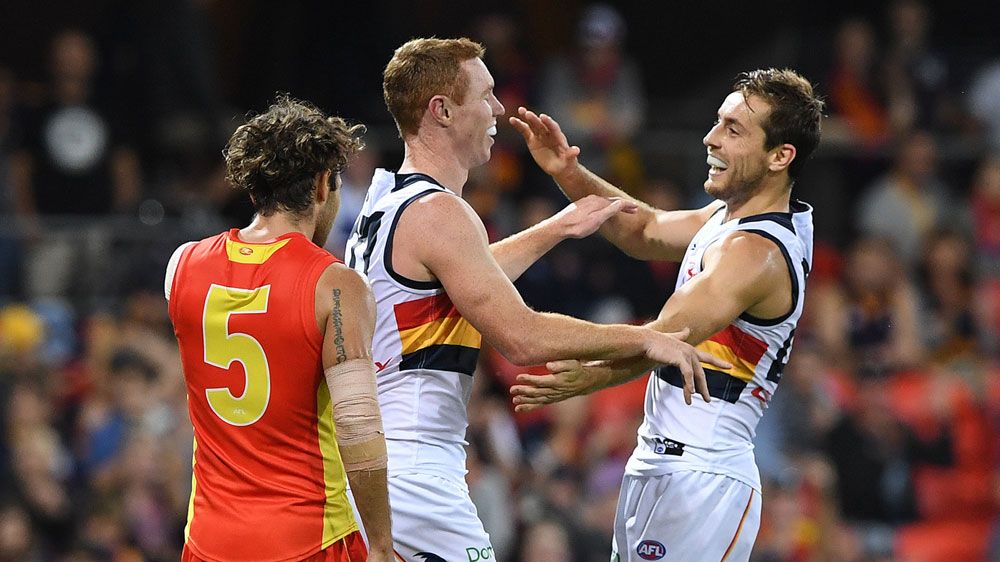 Crows belt Suns to remain unbeaten in AFL