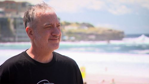 Artist and photographer Stanley Tunick speaks about Bondi Beach nude installation