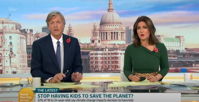 Richard Madeley and Susanna Reid on Good Morning Britain