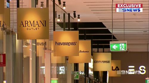 Shoppers will be able to find products from more than 75 brands, including Prada, Burberry and Louis Vuitton, for prices marked down by up to 70 percent. Picture: 9NEWS.