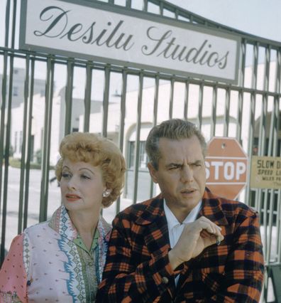 Lucille Ball and Desi Arnaz