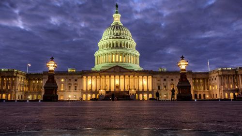 The speech marks the ceremonial kick-off of President Trump's second year in office. (AAP)